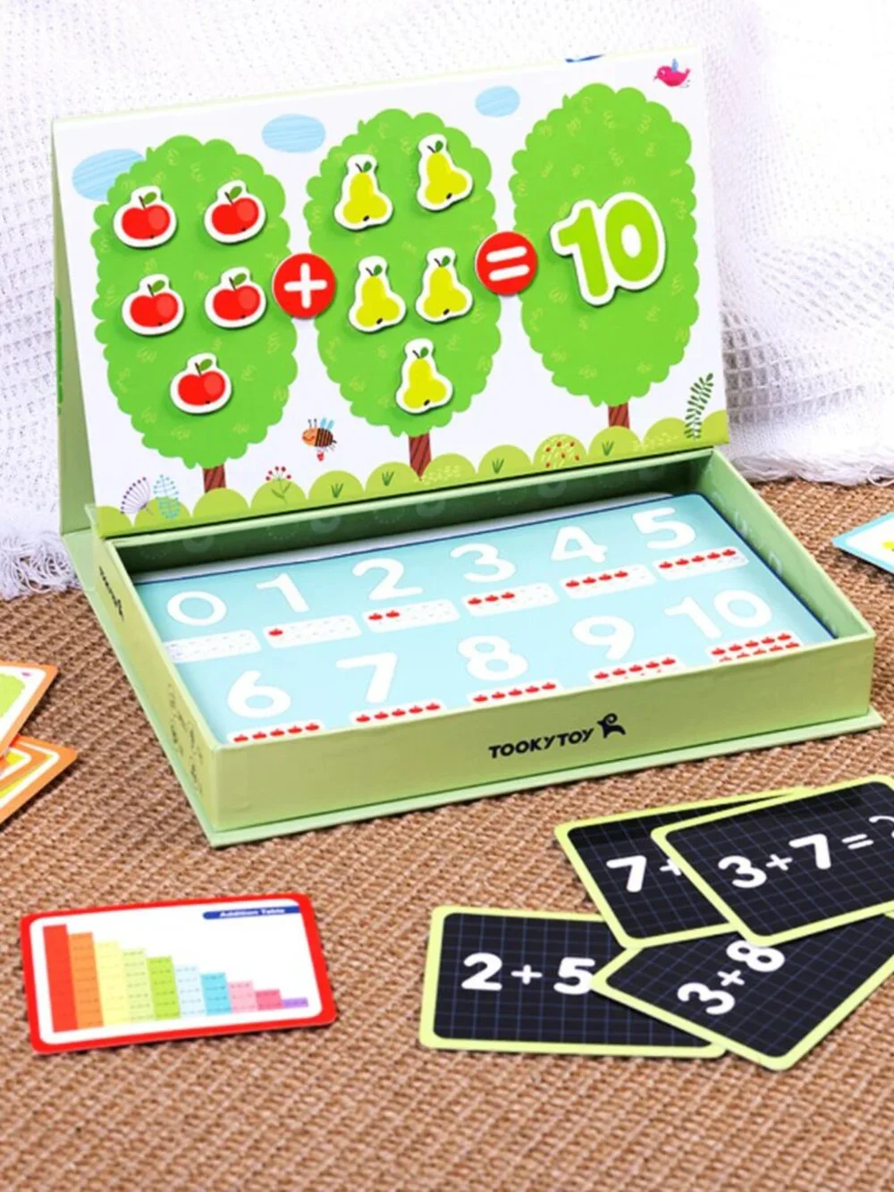 NEW Montessori Magnetic Math Learning Game Educational STEM Travel Toy Kids